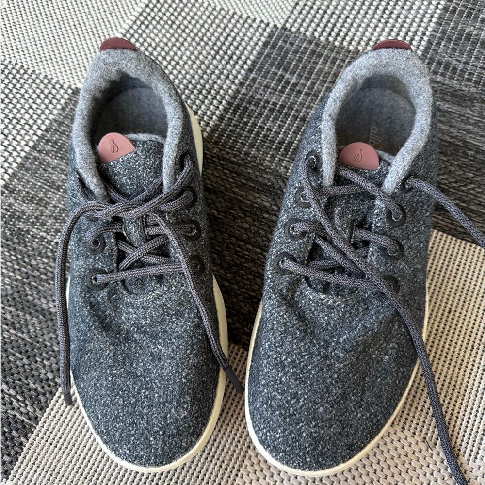ALLBIRDS Wool Runners Mizzle Women's 10 1219 NV1 Gray Merino Comfort Shoes